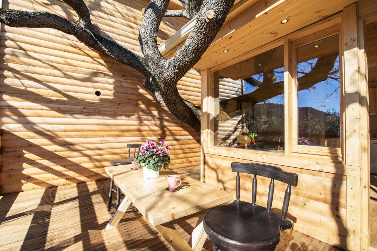 Romantic Tree House Villa Kato Pavliana Dış mekan fotoğraf